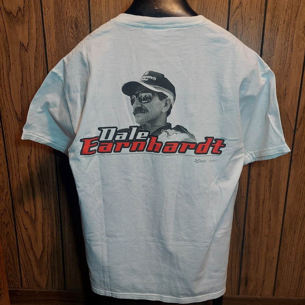 Chase Authentics White Dale Earnhardt Short Sleeve Tee